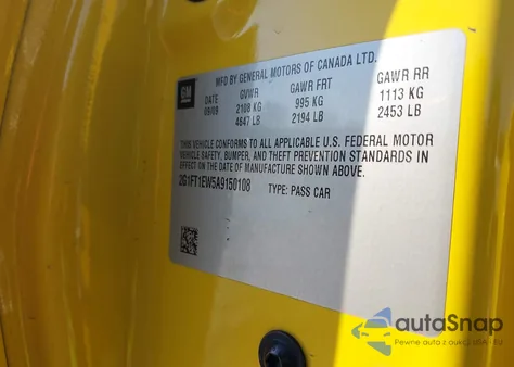 2010 Chevrolet Camaro 2Ss from USA, damaged, VIN 2G1FT1EW5A9150108